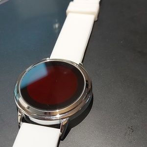 White  and Black Led watch